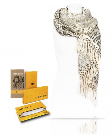 Палантин Унисекс HW.FR240-MIS.ET.MATCH/NOIR